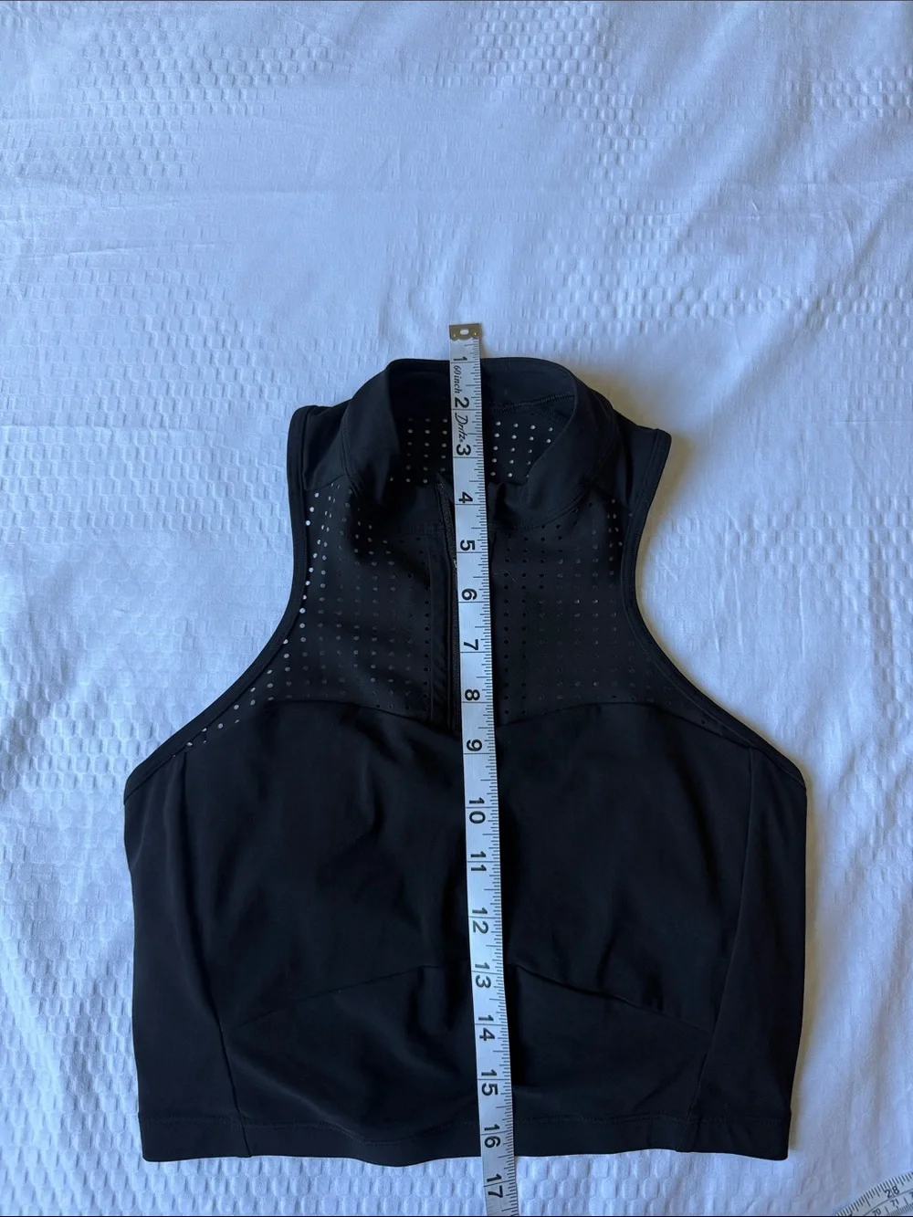 lululemon athletica Black Perforated Racerback Sports Bra✨